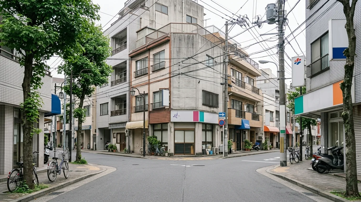 轉過這個路口，就在對面